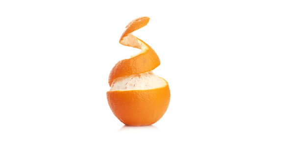 Orange that is partially peeled on reflective surface benefits of orange peel wax for extremely dry skin sensitive skin